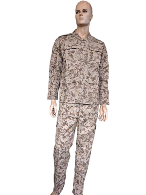 BDU Desert Digital Camo Training Uniform Set mit Knopfverschluss
