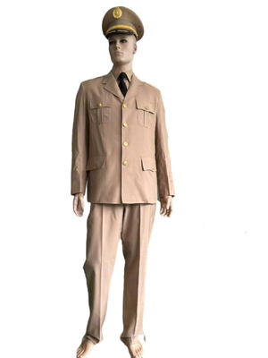 Polyester-Baumwollgewebe Khaki-Shirts und Hosen Zeremonialanzug für Männer