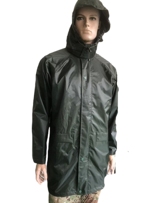 Polyester Tactical Raincoat Waterproof Windproof Military Uniform
