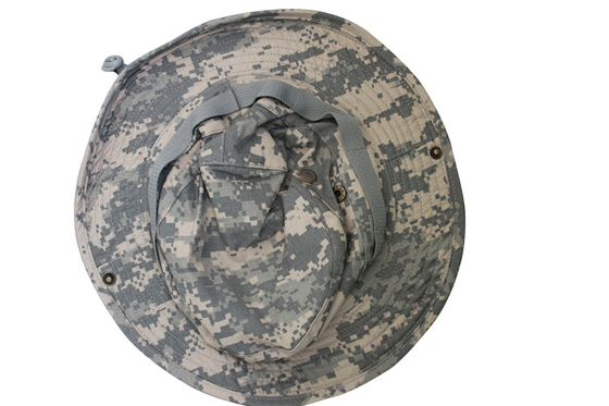 Militärische Boonie Cap Tarnung Fischerhut Verstellbare Kordel Unisex