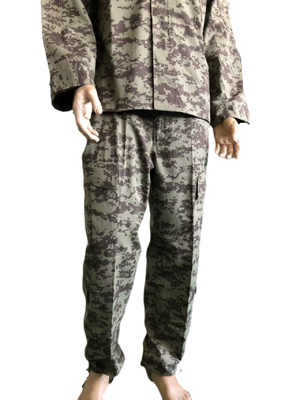 TC 65/35 Fabric Material Acu Military Clothing Set XS - 3XL Army Camo Uniform