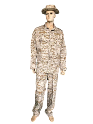 50/50 Nylon Baumwolle ACU Militäruniform Set Saudi-Armee Wüsten-Tarnmuster