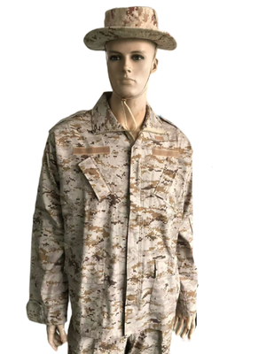 50/50 Nylon Baumwolle ACU Militäruniform Set Saudi-Armee Wüsten-Tarnmuster