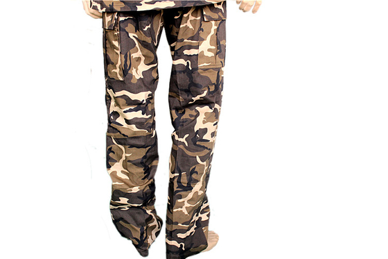 Unisex Camouflage BDU Militäruniform Langarm XS-3XL