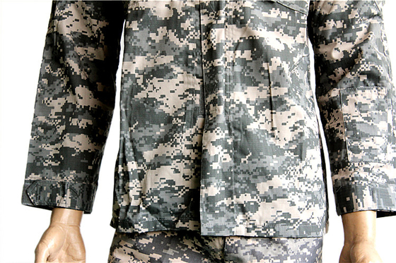 Digital Desert Ripstop Fabric Military BDU Uniform For Hunting And Outdoor Activities