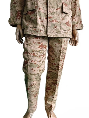 Durable Tactical BDU Military Uniform Camouflage Combat Uniform  65% Polyester 35%
