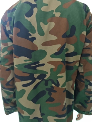 Military Tactical Jacket Camouflage BDU Uniform 4 Pockets