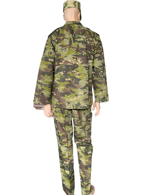 Custom BDU Long Sleeve Tactical Combat Suit Camo Jacket Pants 65% Polyester 35% Cotton