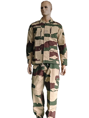 French F1 Woodland Camo Military Uniform Polyester Cotton Tactical Set