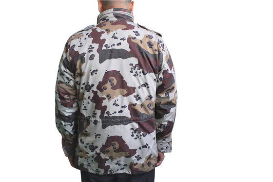 Customizable M65 Military Jacket Camouflage Polyester Cotton for Saudi Army
