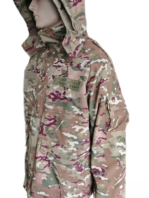 Tactical Camo Military Combat Jacket Thermal Regulating Breathable Military Field Coat