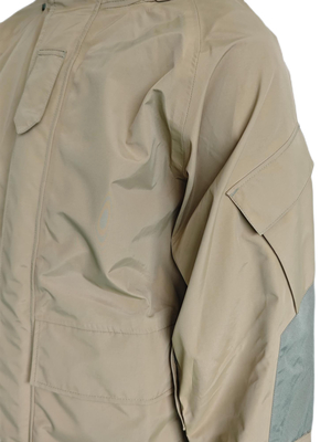 Wasserdichte Heritage Feldjacke in Braun für Outdoor-Jagd, Wandern, Militärstil