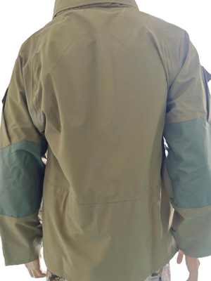 Wasserdichte Heritage Feldjacke in Braun für Outdoor-Jagd, Wandern, Militärstil