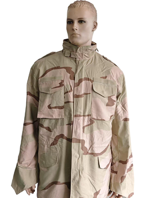 Gefütterte Kapuzen-Militärjacke aus Baumwolle, wasserdicht, warm, Tarnmuster, Battlefield-Jacke