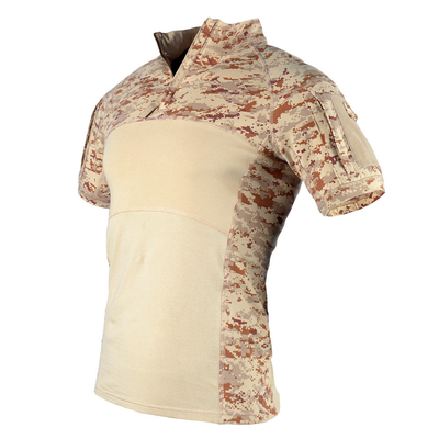 Tactical Frog Combat Shirt 94% Cotton 6% Spandex Camouflage XS-3XL