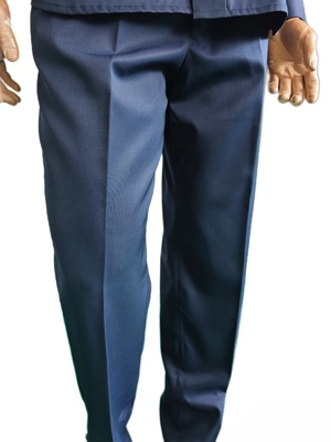 Twill Weave Blue Navy Ceremonial Dress Uniform With Straight Legged Trousers