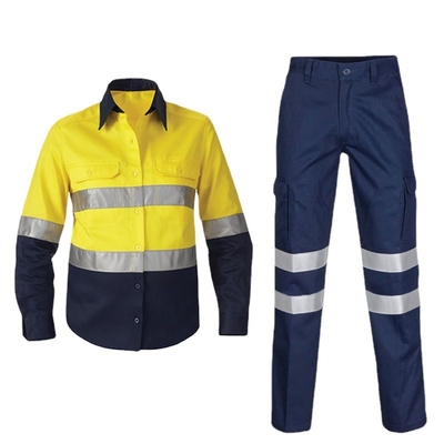 Reflektierende Streifen Arbeitsbekleidung Uniform für Baustellen Arbeitsschutzkleidung