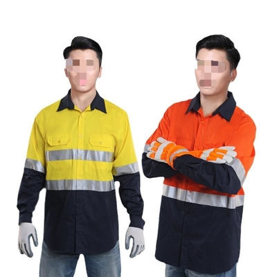 Reflektierende Streifen Arbeitsbekleidung Uniform für Baustellen Arbeitsschutzkleidung