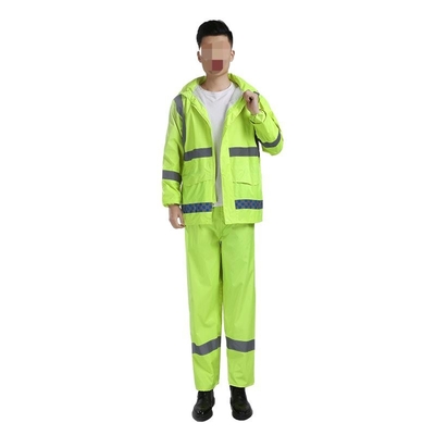 PU Coating Military Raincoat Waterproof Windproof Hooded Poncho