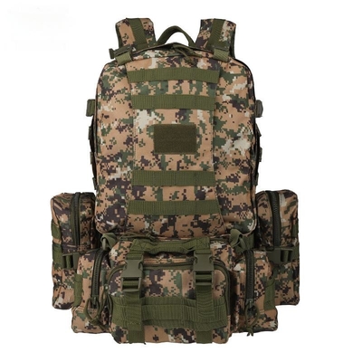 50L Functional Tactical Molle Backpack For Outdoor Mountaineering Sports Hiking