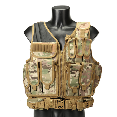 Multifunctional Summer Tactical Vest Combat Waistcoat Breathable CS Field Equipment