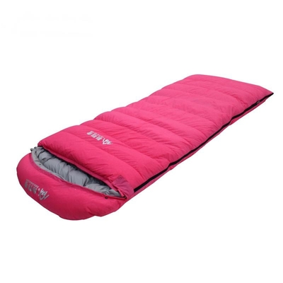 Weißer Gänsedaunen-Schlafsack 4 Jahreszeiten Outdoor Camping