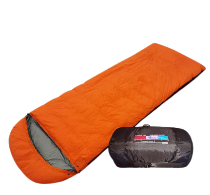 Umschlagklappende Schlafsack 320T Polyester Militärgrün 210x80cm