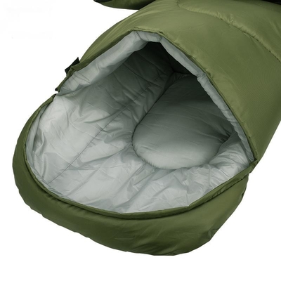190T Polyester Wasserdicht Schlafsack für Camping Wandern Bergsteigen