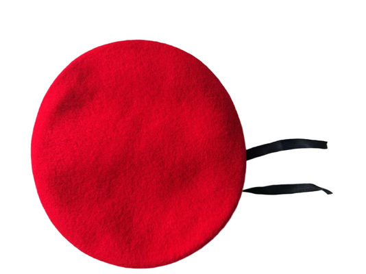 Custom Military Beret 57cm Head Circumference Tactical Red Cap
